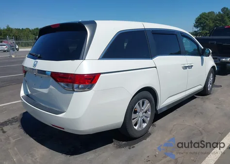 2015 Honda Odyssey Ex-L из США, поврежденный, VIN 5FNRL5H66FB017531